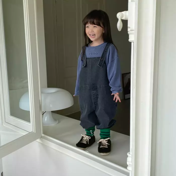 La Chouchou - Korean Children Fashion - #designkidswear - Piping Overalls - 3