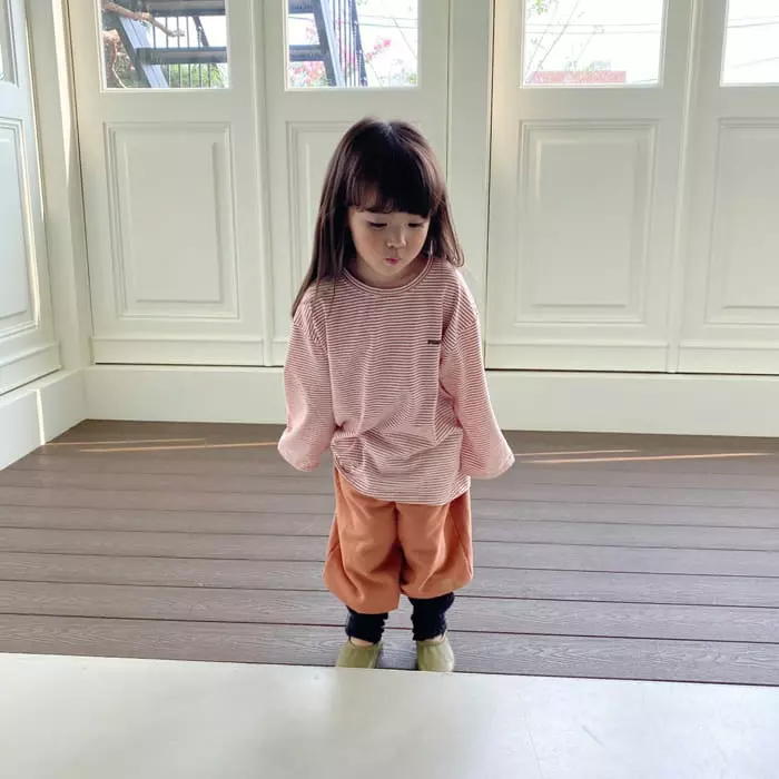 La Chouchou - Korean Children Fashion - #discoveringself - Photo Stripes Tee - 6