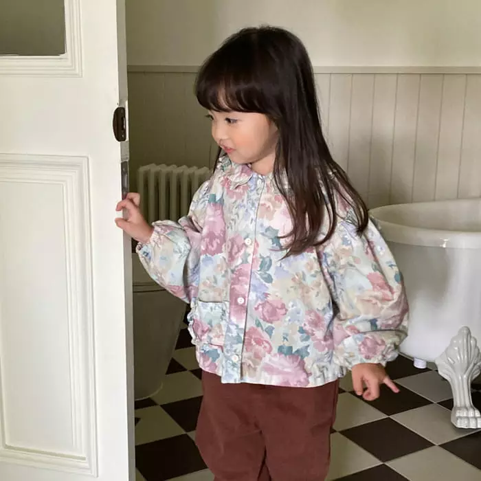 La Chouchou - Korean Children Fashion - #discoveringself - Frill Puff Blouse - 6