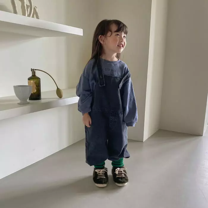 La Chouchou - Korean Children Fashion - #designkidswear - Piping Overalls - 4