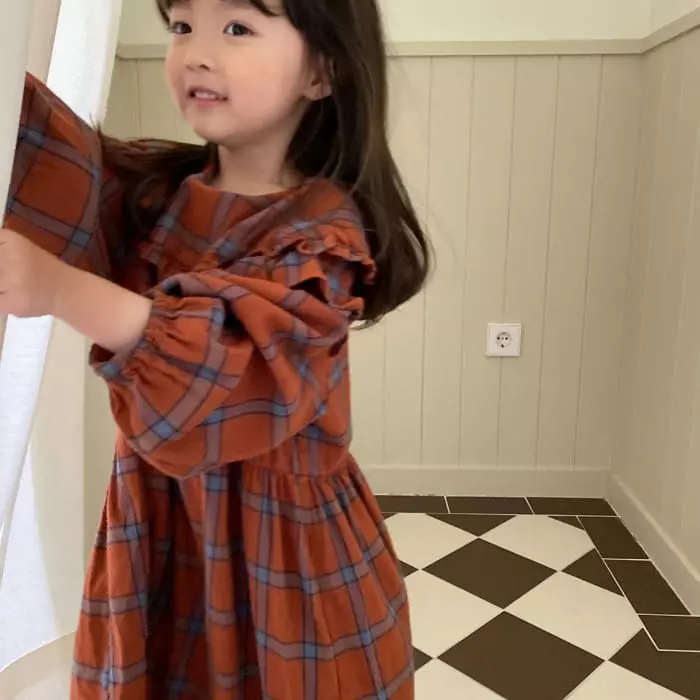 La Chouchou - Korean Children Fashion - #discoveringself - Berry One-piece - 3