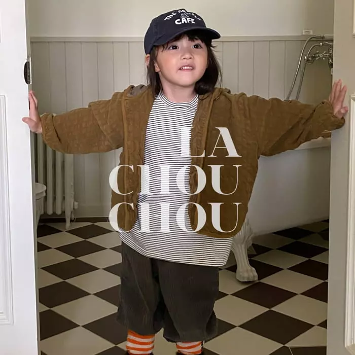 La Chouchou - Korean Children Fashion - #fashionkids - Photo Stripes Tee - 7