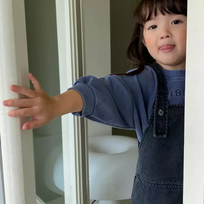 La Chouchou - Korean Children Fashion - #fashionkids - Piping Overalls - 5
