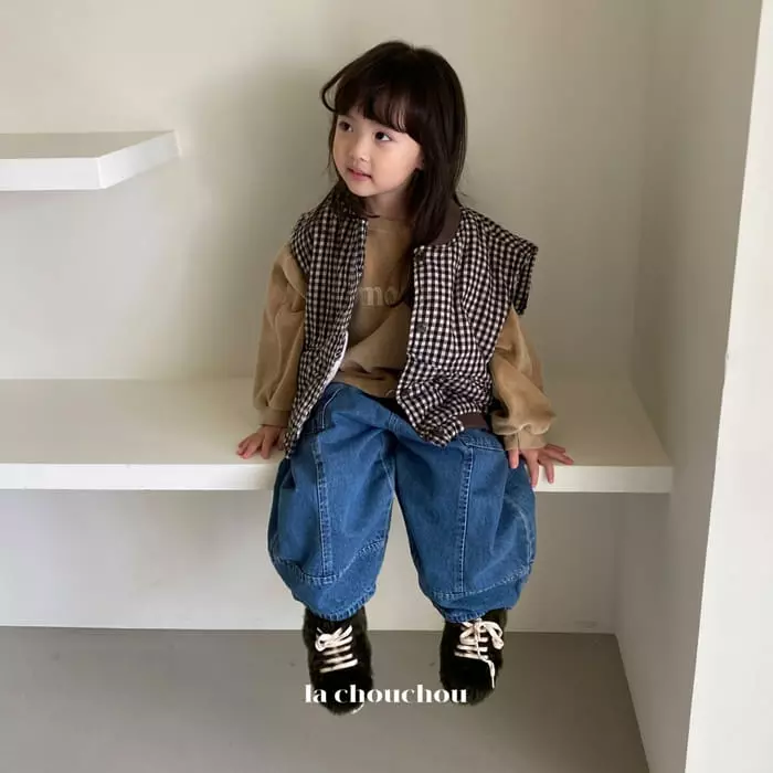La Chouchou - Korean Children Fashion - #fashionkids - Ladder Pocket Pants - 4