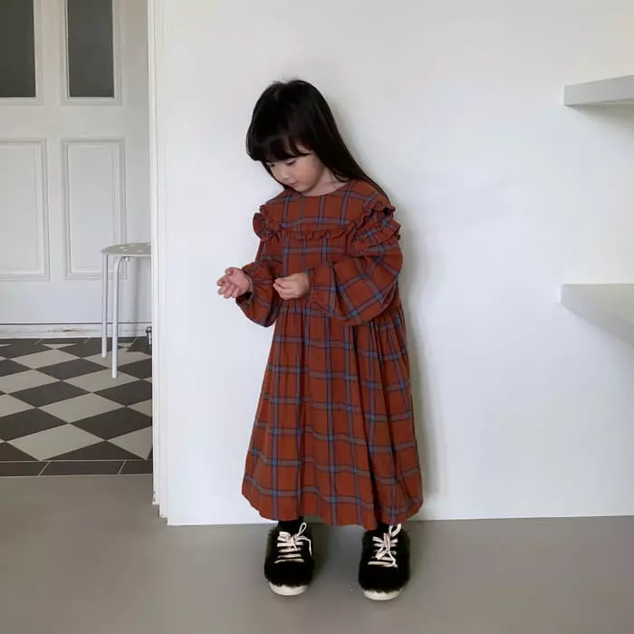 La Chouchou - Korean Children Fashion - #kidsshorts - Berry One-piece - 5