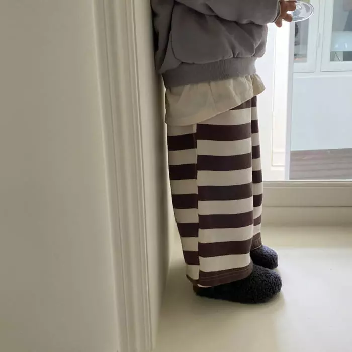La Chouchou - Korean Children Fashion - #kidsstore - Tong Tong Terry Pants - 2