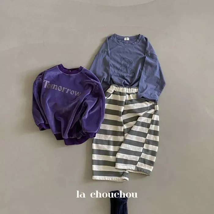 La Chouchou - Korean Children Fashion - #kidzfashiontrend - Bear Tee