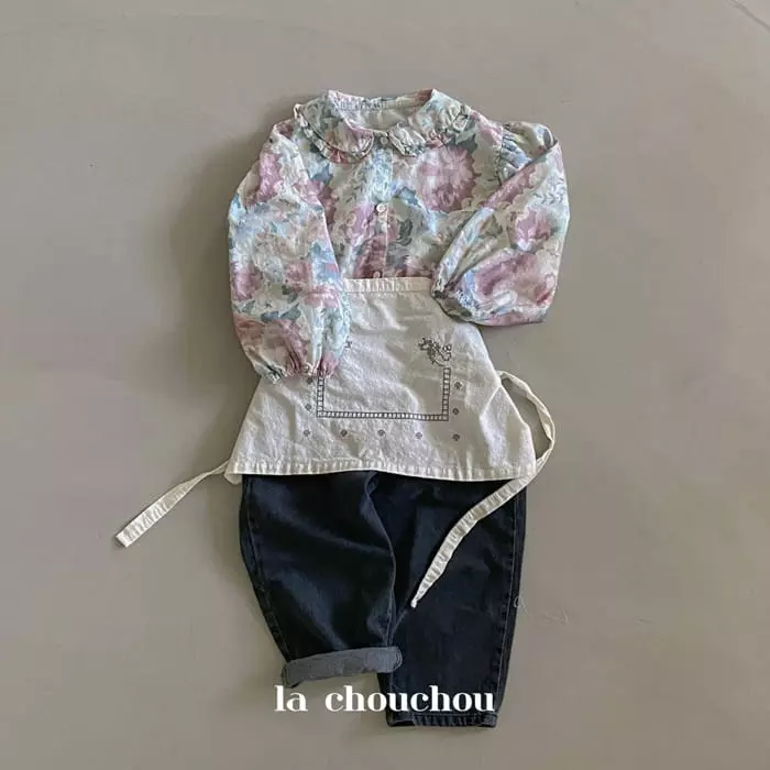 La Chouchou - Korean Children Fashion - #kidzfashiontrend - Frill Puff Blouse - 10