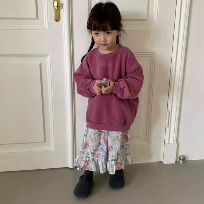 La Chouchou - Korean Children Fashion - #kidzfashiontrend - 1990 Pigment Sweatshirt - 9