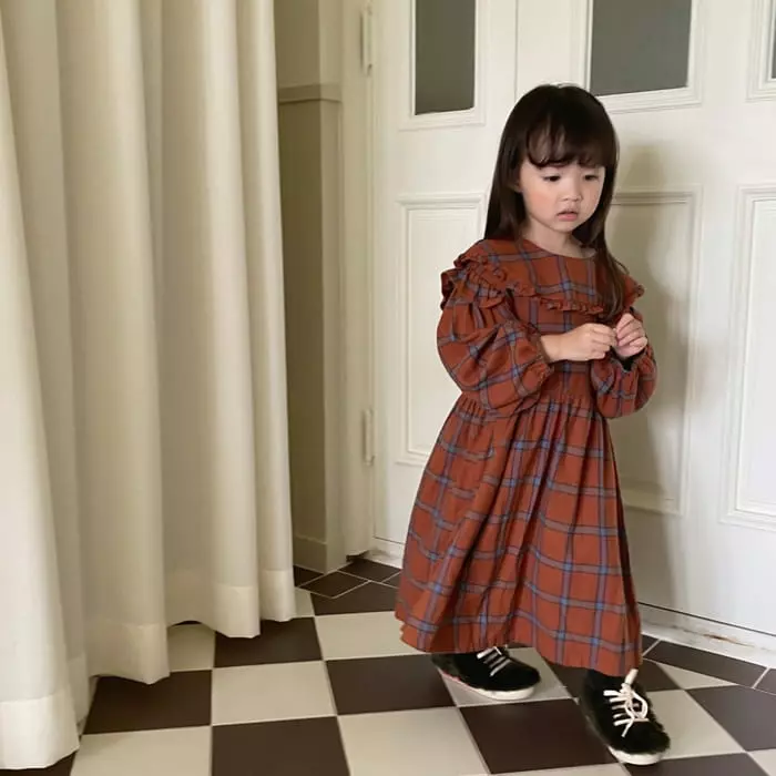 La Chouchou - Korean Children Fashion - #kidzfashiontrend - Berry One-piece - 7