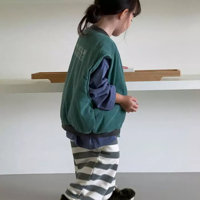 La Chouchou - Korean Children Fashion - #minifashionista - work Vest - 2