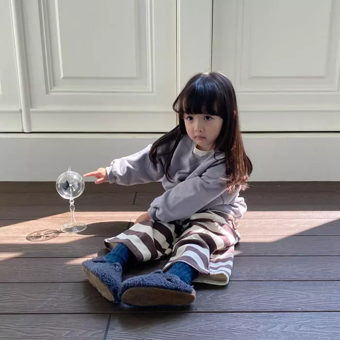 La Chouchou - Korean Children Fashion - #minifashionista - Tong Tong Terry Pants - 7