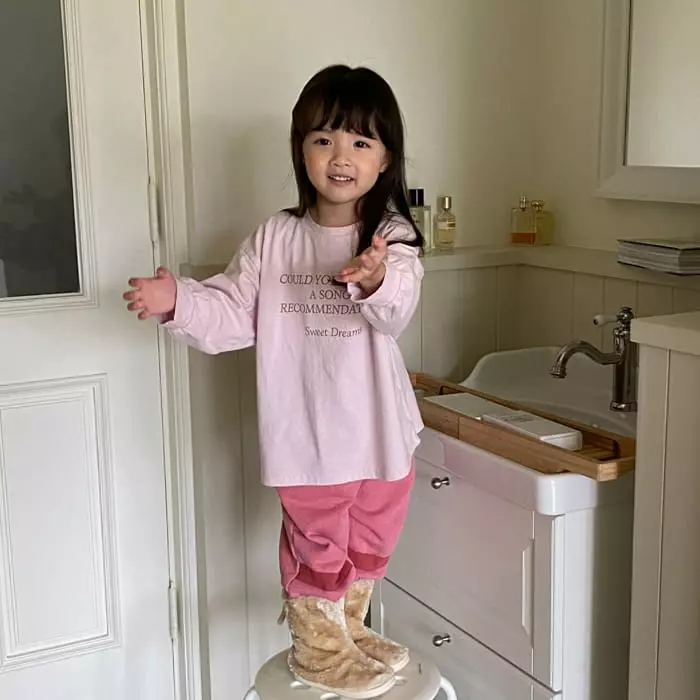 La Chouchou - Korean Children Fashion - #prettylittlegirls - Pigment Pants - 2
