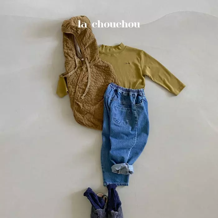 La Chouchou - Korean Children Fashion - #prettylittlegirls - Half Turtleneck Tee