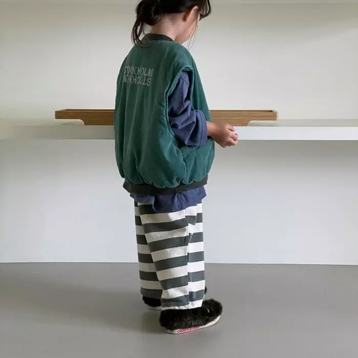 La Chouchou - Korean Children Fashion - #prettylittlegirls - Tong Tong Terry Pants - 8
