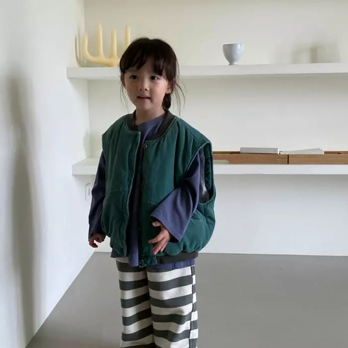 La Chouchou - Korean Children Fashion - #toddlerclothing - work Vest - 5