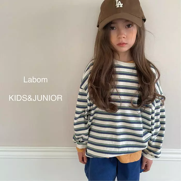 Labom - Korean Children Fashion - #Kfashion4kids - Leo Stripes Sweatshirt - 12