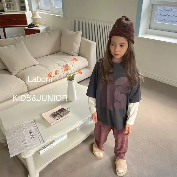 Labom - Korean Children Fashion - #kidzfashiontrend - NS Paint Tee - 4
