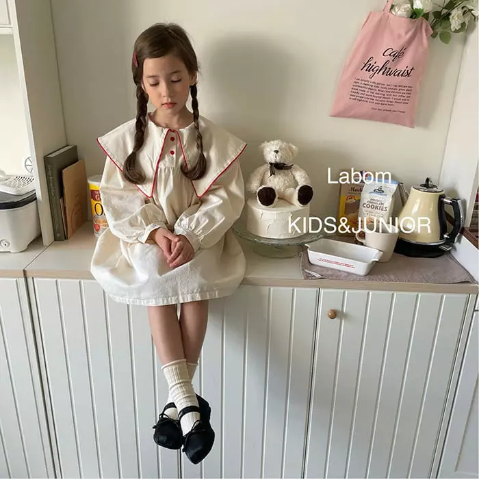 Labom - Korean Children Fashion - #childrensboutique - Mus Mus One-piece - 4