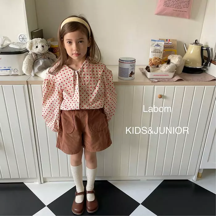 Labom - Korean Children Fashion - #designkidswear - Bibi Dot Blouse - 2