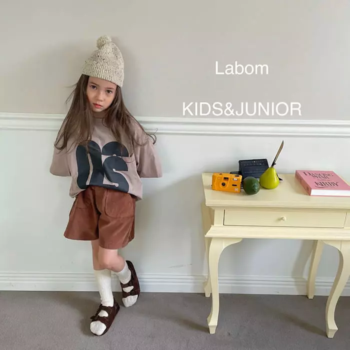 Labom - Korean Children Fashion - #designkidswear - Bunny Rib Shorts