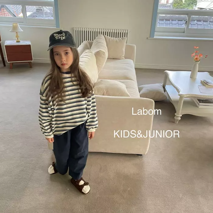 Labom - Korean Children Fashion - #discoveringself - Leo Stripes Sweatshirt - 7