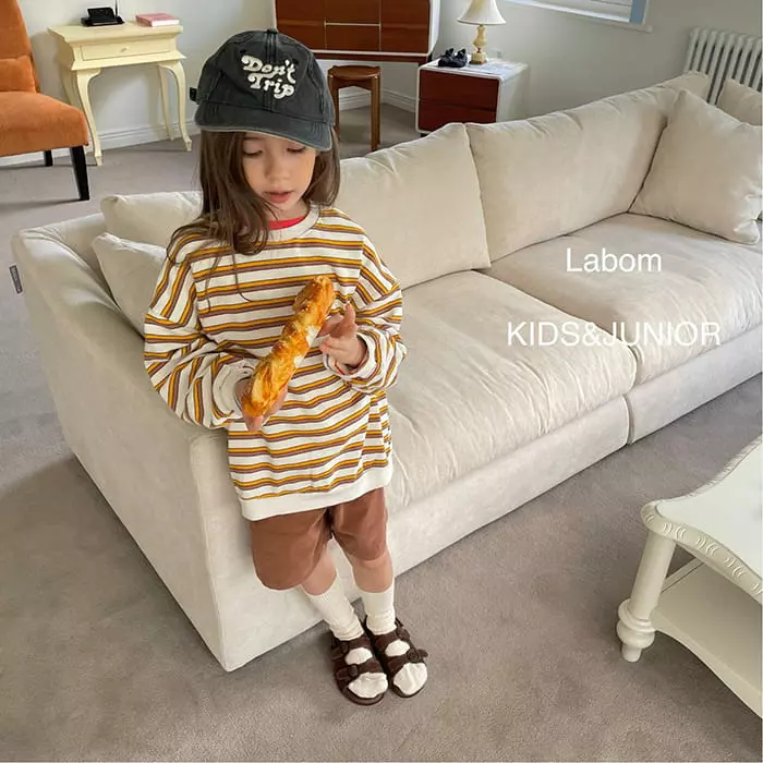 Labom - Korean Children Fashion - #fashionkids - Bunny Rib Shorts - 3