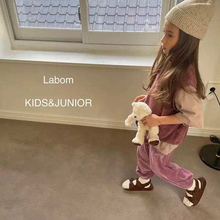Labom - Korean Children Fashion - #discoveringself - Pound Veloure Pants - 4