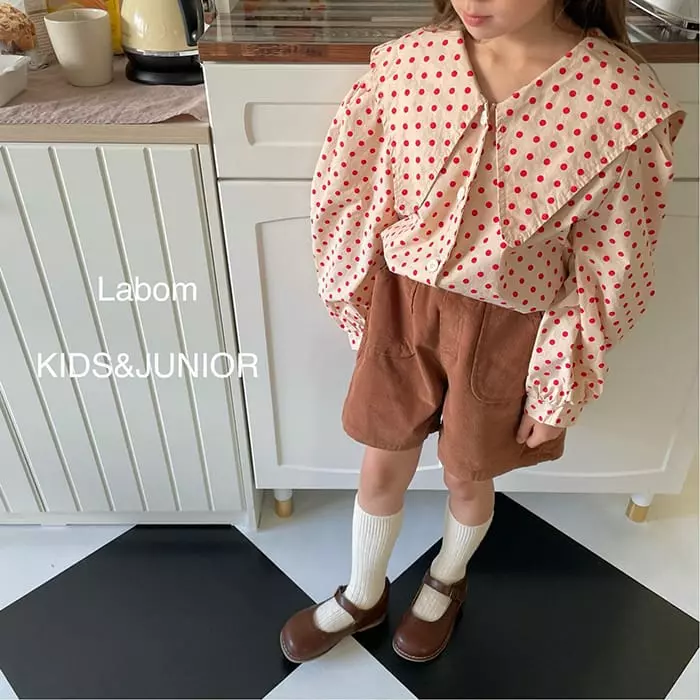 Labom - Korean Children Fashion - #kidsshorts - Bibi Dot Blouse - 5