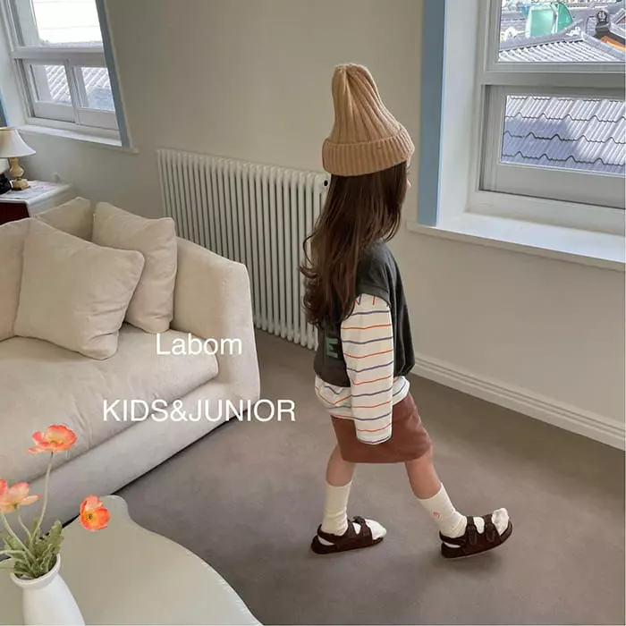 Labom - Korean Children Fashion - #kidsshorts - Tomas Long Tee - 7