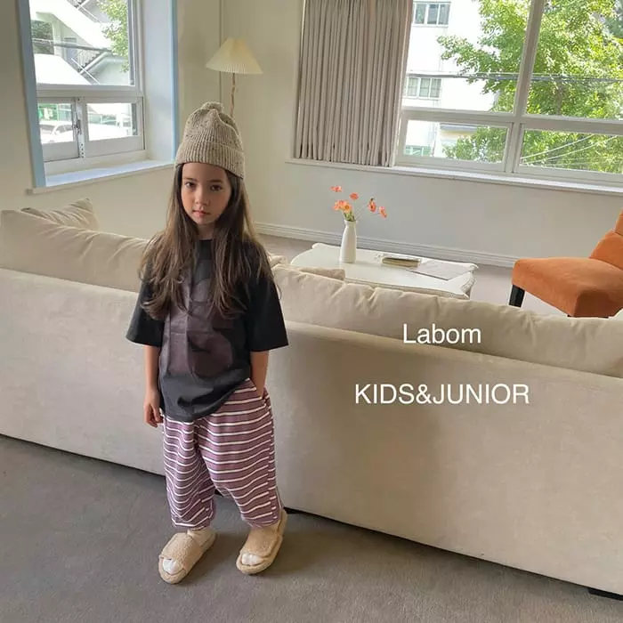 Labom - Korean Children Fashion - #kidsshorts - NS Paint Tee