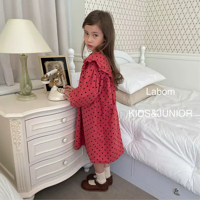 Labom - Korean Children Fashion - #minifashionista - Nana Dot One-piece - 12