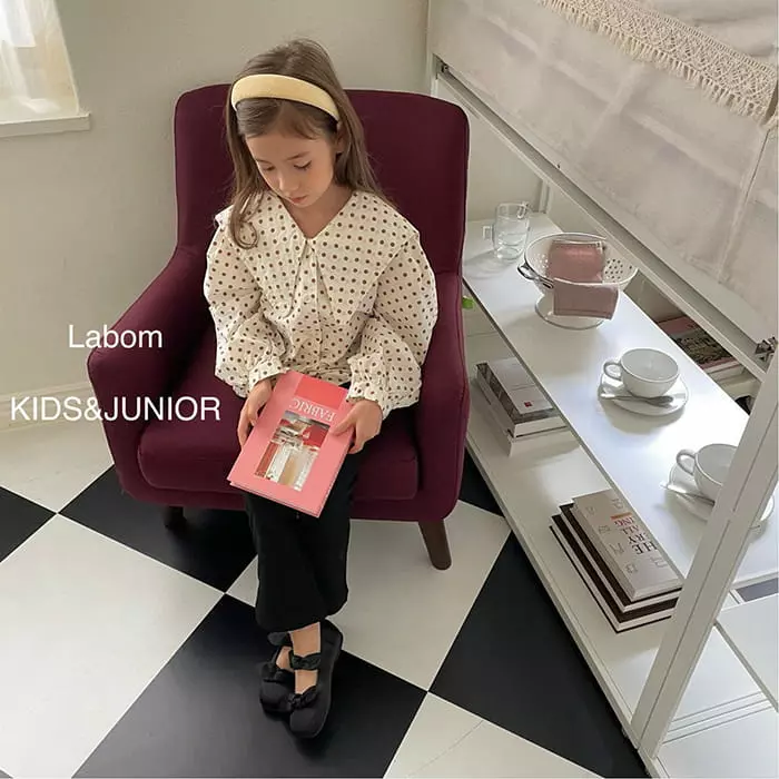Labom - Korean Children Fashion - #prettylittlegirls - Bibi Dot Blouse - 12