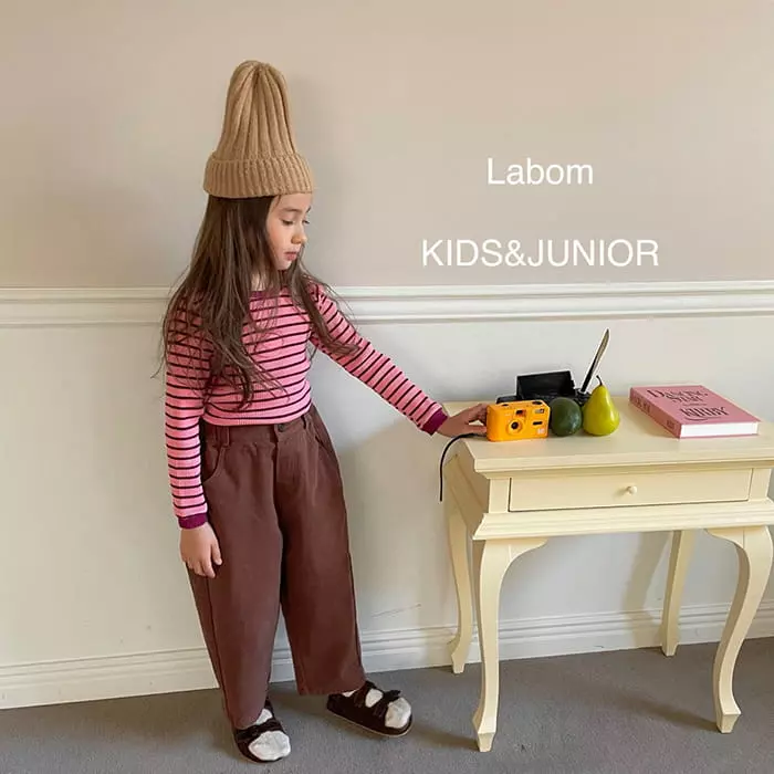 Labom - Korean Children Fashion - #prettylittlegirls - Hello Rib Tee - 6