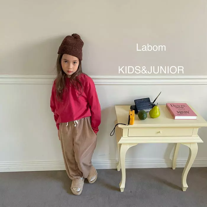 Labom - Korean Children Fashion - #prettylittlegirls - Papa Terry Pants - 3