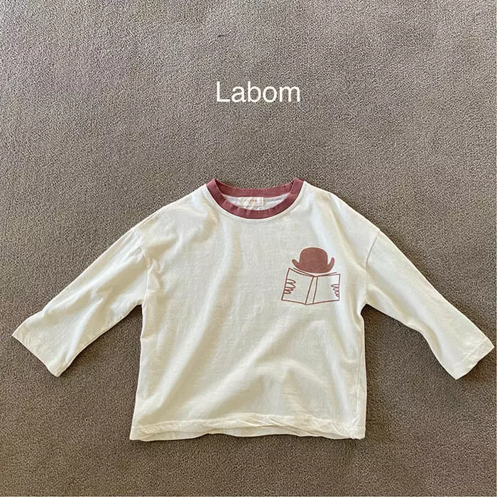 Labom - Korean Children Fashion - #prettylittlegirls - Book Paint Tee - 9