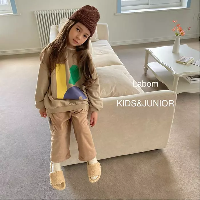 Labom - Korean Children Fashion - #stylishchildhood - Papa Terry Pants - 6