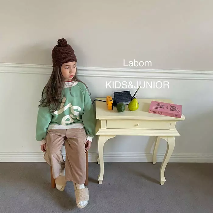 Labom - Korean Children Fashion - #prettylittlegirls - Papa Terry Pants - 4
