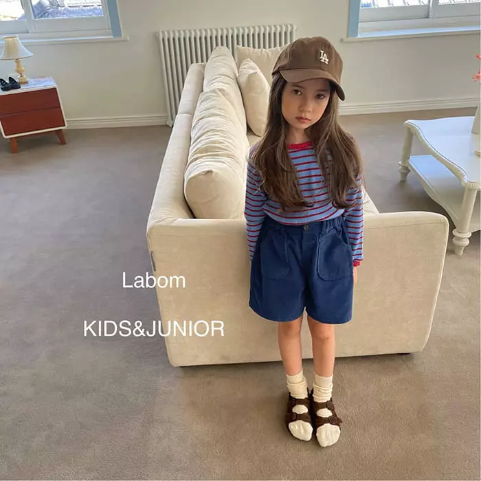 Labom - Korean Children Fashion - #toddlerclothing - Hello Rib Tee - 8
