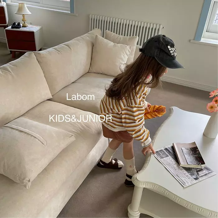Labom - Korean Children Fashion - #toddlerclothing - Leo Stripes Sweatshirt - 2