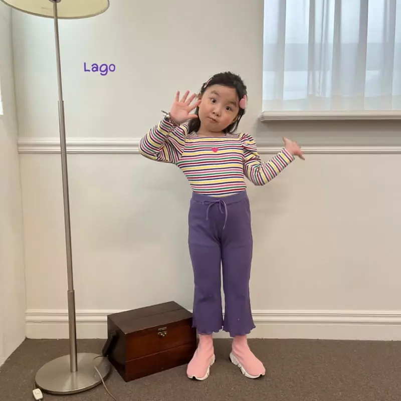 Lago - Korean Children Fashion - #Kfashion4kids - Elly Rib Pnats - 2