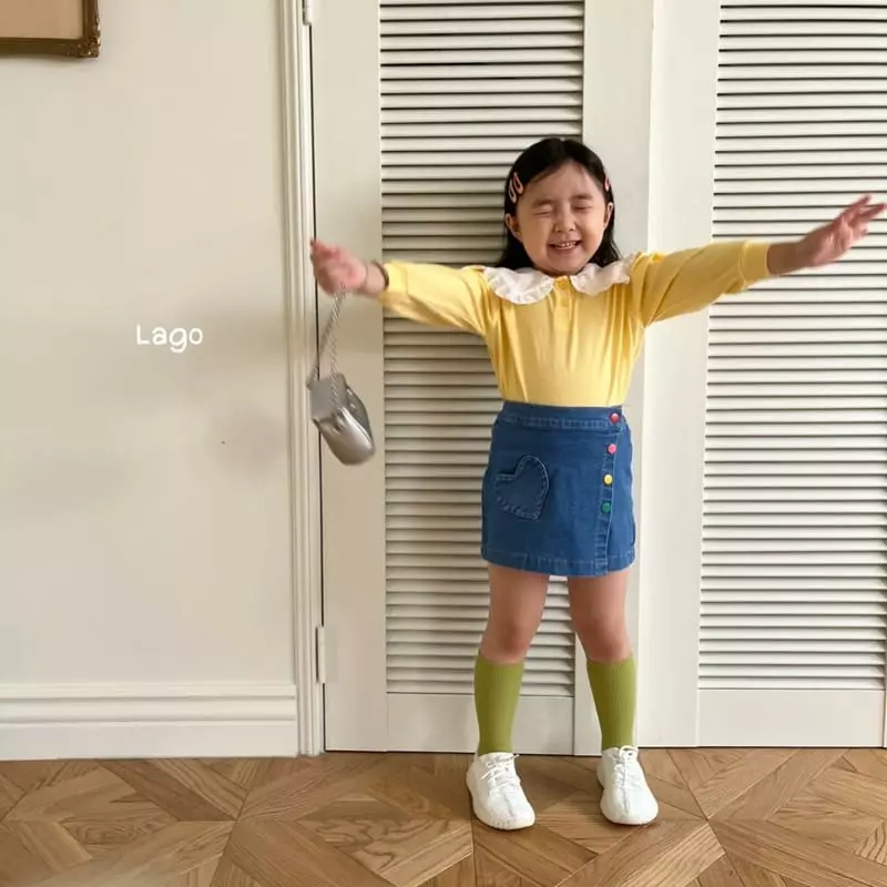Lago - Korean Children Fashion - #Kfashion4kids - Hear Wrap Pants
