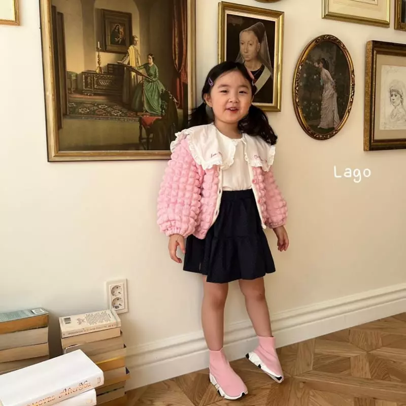 Lago - Korean Children Fashion - #Kfashion4kids - Bubble Bonding Cardigan - 7