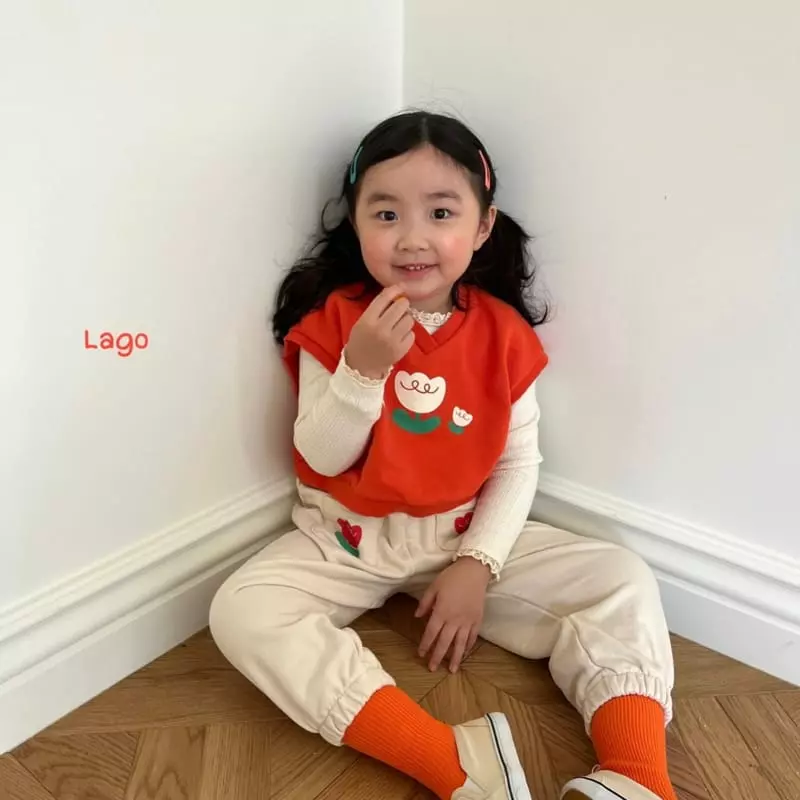 Lago - Korean Children Fashion - #childofig - Merry Vest - 2