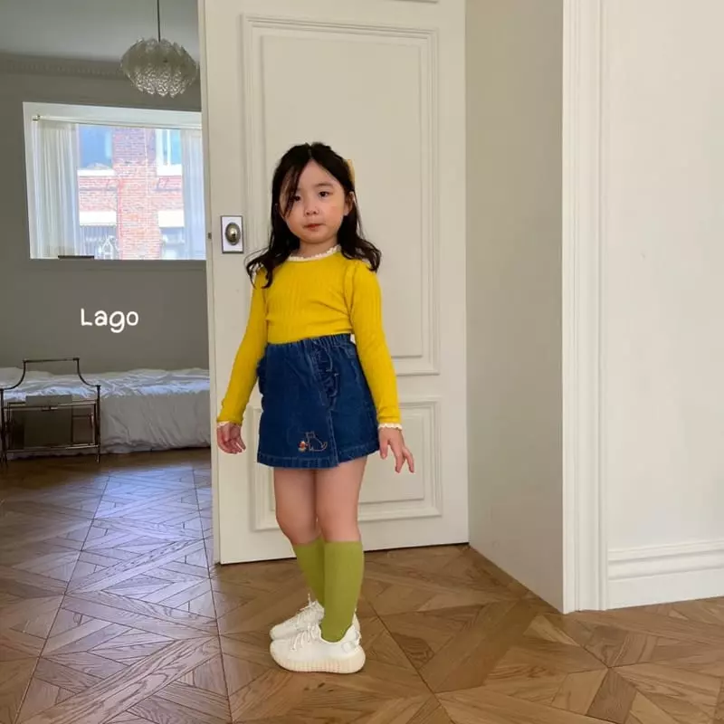 Lago - Korean Children Fashion - #childofig - Rosa Kitty Pants - 5