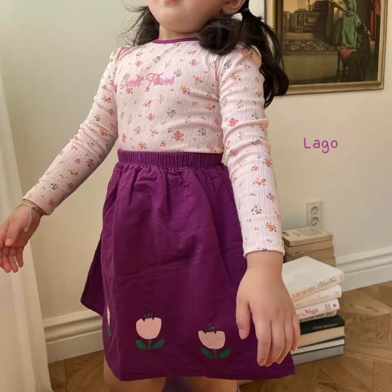 Lago - Korean Children Fashion - #childofig - Shelly Skirt - 2