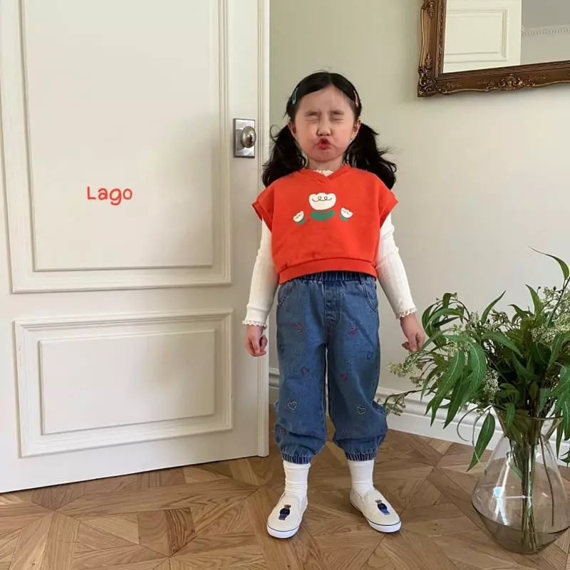 Lago - Korean Children Fashion - #childrensboutique - Vivian Pants - 12