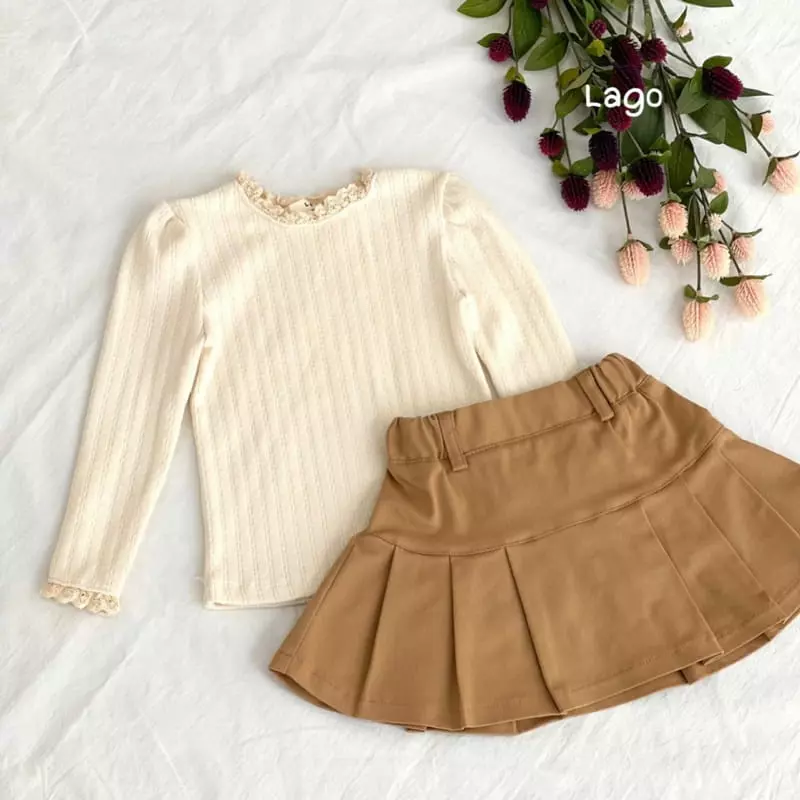 Lago - Korean Children Fashion - #designkidswear - Sugar Lace Tee - 11