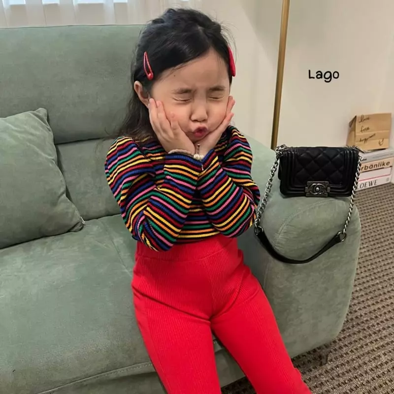 Lago - Korean Children Fashion - #designkidswear - Elly Rib Pnats - 10