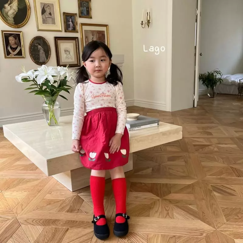 Lago - Korean Children Fashion - #designkidswear - Shelly Skirt - 5